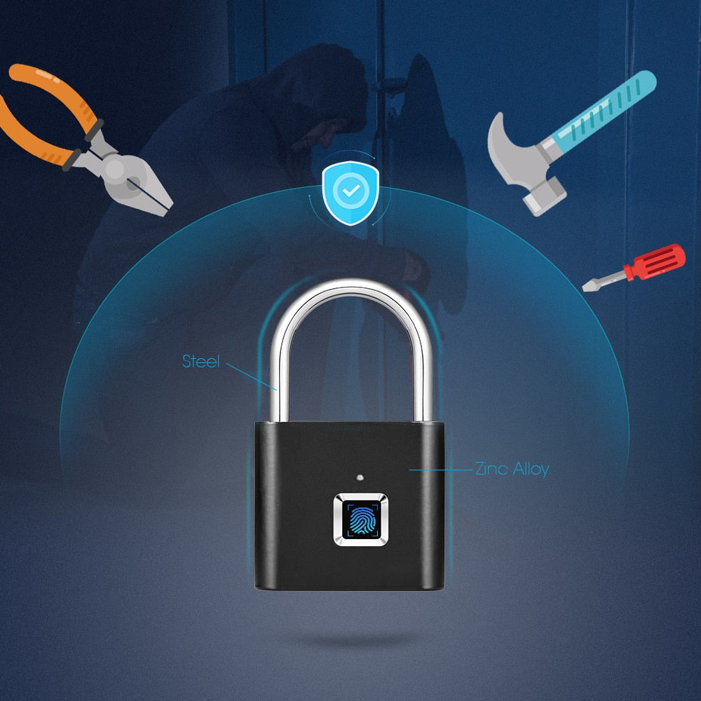 Golden Security Fingerprint Lock
