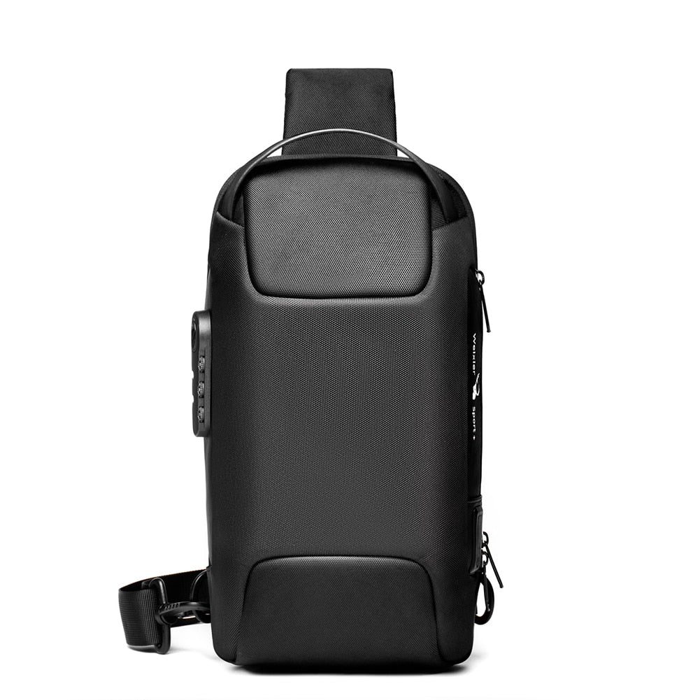 Protector Chest Bag Anti theft lock unique design USB built